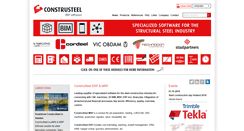 Desktop Screenshot of construsteel.com